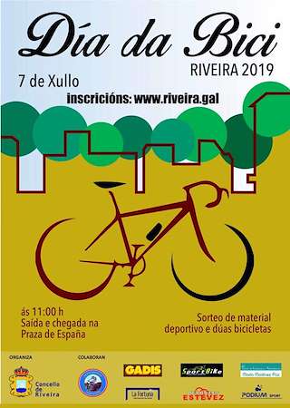 Día da Bicicleta en Ribeira
