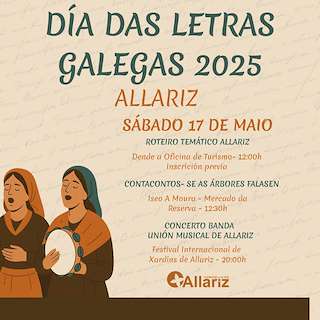 Letras Galegas  (2026) en Allariz