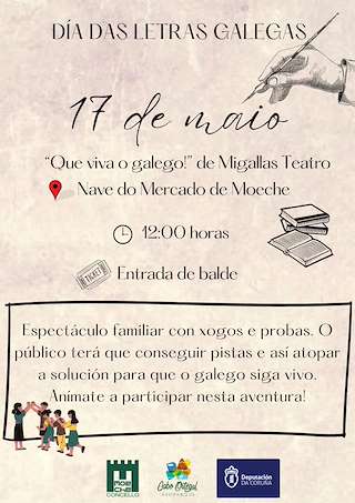 Día das Letras Galegas en Moeche