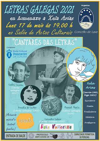 Día das Letras Galegas (2026) en Laxe