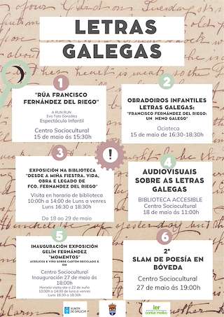 Día das Letras Galegas en Bóveda