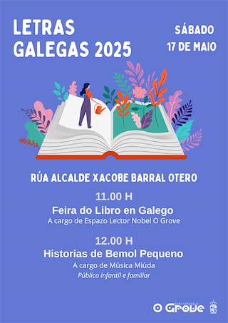 Letras Galegas (2026) en O Grove