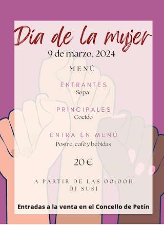Día de la Mujer en Petín