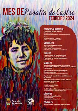 Día de Rosalía de Castro en Padrón