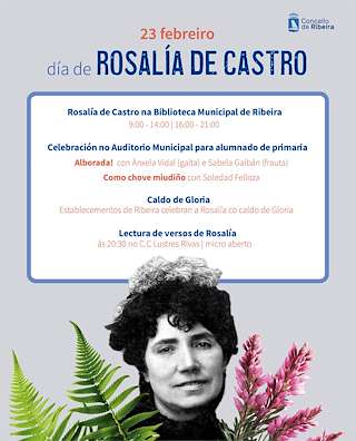 Día de Rosalía en Ribeira