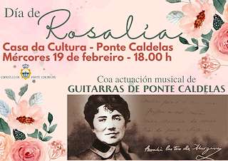 Día de Rosalía (2026) en Ponte Caldelas