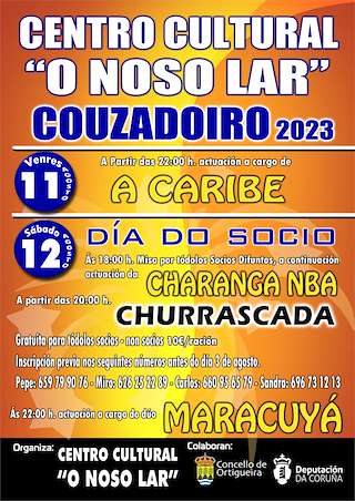 Día do Socio de Couzadoiro en Ortigueira