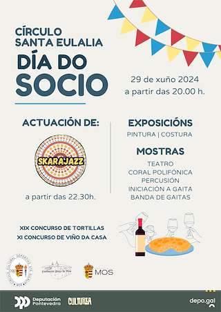 Día do Socio (2026) en Mos