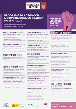 Día Internacional Contra a Violencia Machista en Vigo