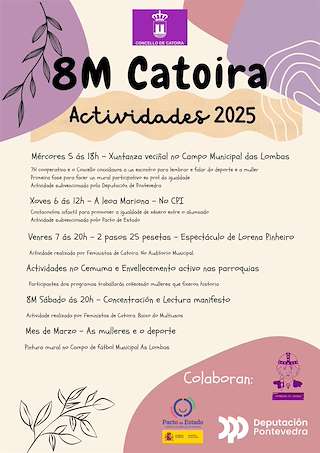 Día Internacional de la Mujer en Catoira