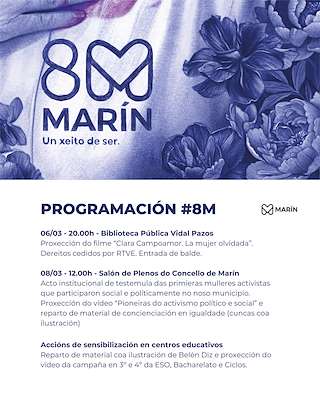 Día Internacional de la Mujer (2026) en Marín
