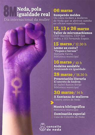 Día Internacional de la Mujer (2026) en Neda