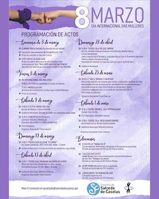 Día Internacional da Muller en Salceda de Caselas