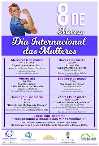 Día Internacional da Muller en Cangas