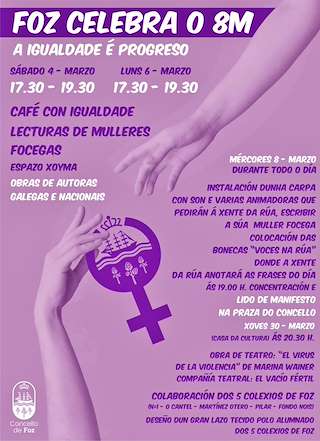 Día Internacional de la Mujer en Foz