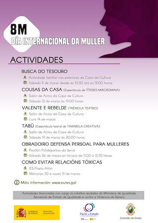 Día Internacional de la Mujer (2026) en Outes