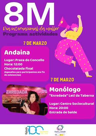 Día Internacional de la Mujer en Rábade