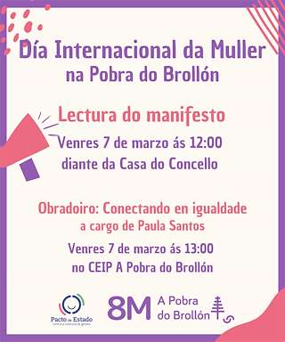 Día Internacional de la Mujer en A Pobra do Brollón