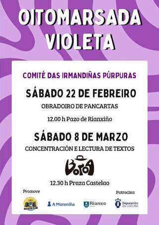 Día Internacional de la Mujer (2026) en Rianxo