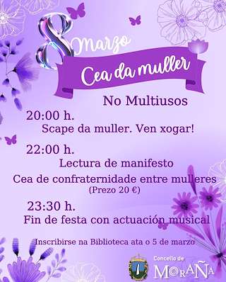 Día Internacional de la Mujer (2026) en Moraña