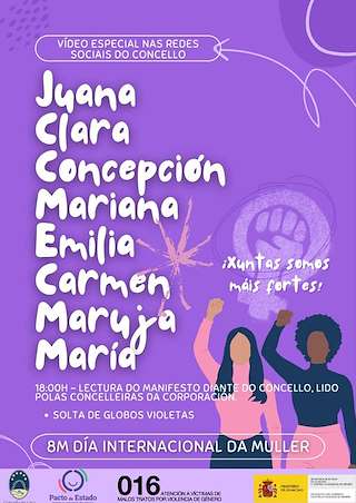 Día Internacional de la Mujer en Laxe