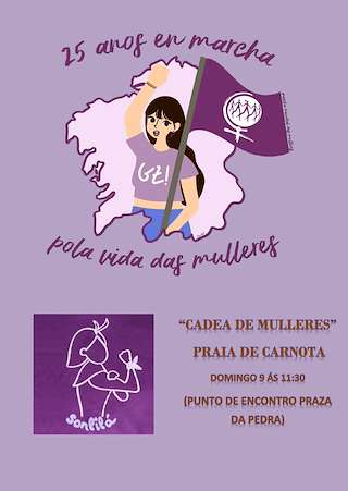 Día Internacional de la Mujer (2026) en Carnota