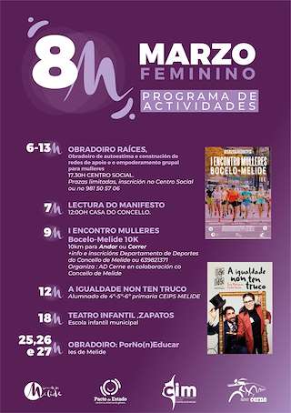 Día Internacional de la Mujer (2026) en Melide