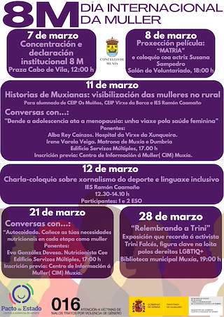 Día Internacional de la Mujer en Muxía