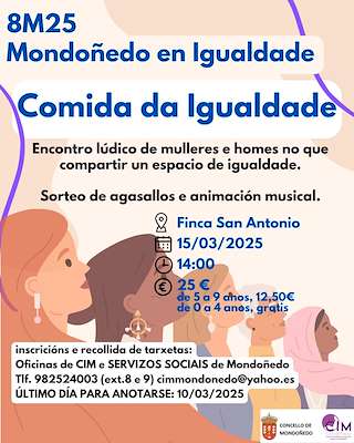 Día Internacional de la Mujer (2026) en Mondoñedo