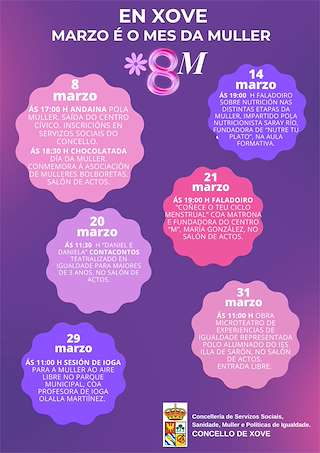 Día Internacional de la Mujer (2026) en Xove