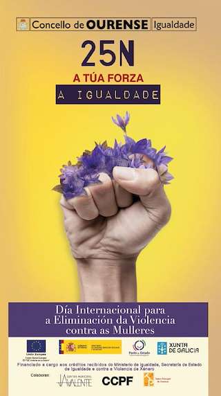Día Internacional para a Eliminación da Violencia Contra as Mulleres en Ourense