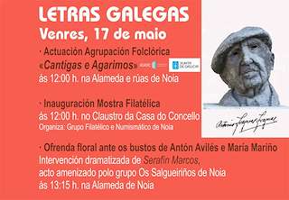 Letras Galegas  (2026) en Noia