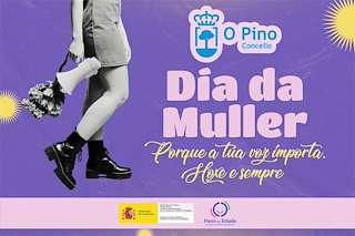 Fechas, información, programa, cartel, imágenes, mapa y ubicación de Dïa Internacional de la Mujer  en  O Pino