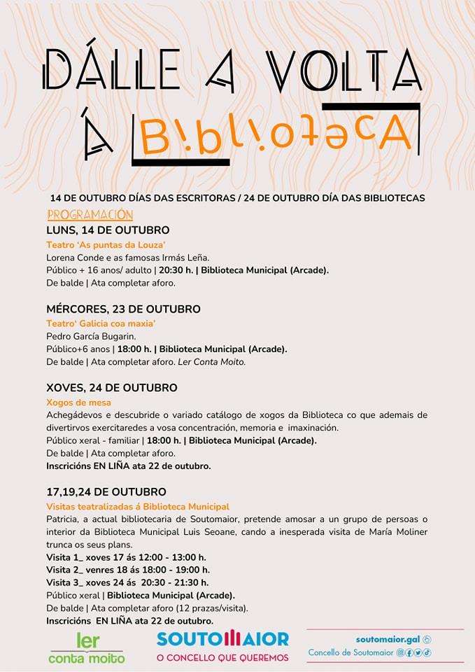 Dalle a Volta á Biblioteca  en Soutomaior