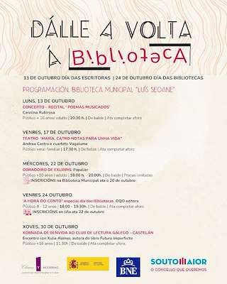 Fechas, información, programa, cartel, imágenes, mapa y ubicación de Dalle a Volta á Biblioteca  (2025)  en  Soutomaior
