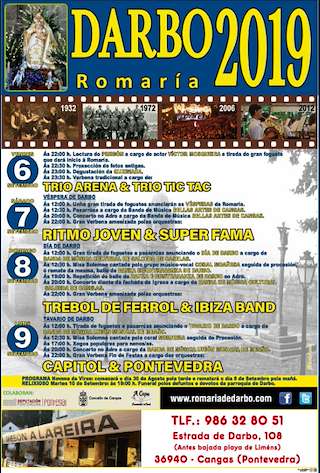 Danzas Ancestrais de Darbo - Tradicional Romería de Darbo (2026) en Cangas de Morrazo