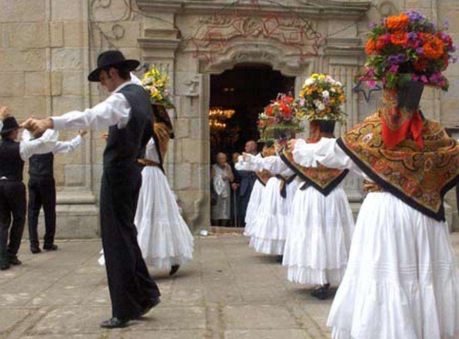 Danzas Ancestrais de Darbo - Tradicional Romería de Darbo (2024) en Cangas