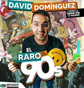 Fechas, información, programa, cartel, imágenes, mapa y ubicación de David Domínguez - El raro de los 90s (2026)  en  Lugo