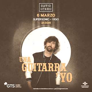 Fechas, información, programa, cartel, imágenes, mapa y ubicación de David Otero - Una Guitarra y Yo (2026)  en  Vigo