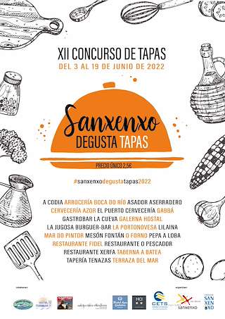 Degusta Tapas en Sanxenxo