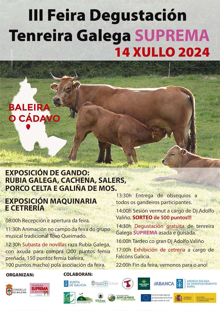 III Degustación da Tenreira Suprema en Baleira