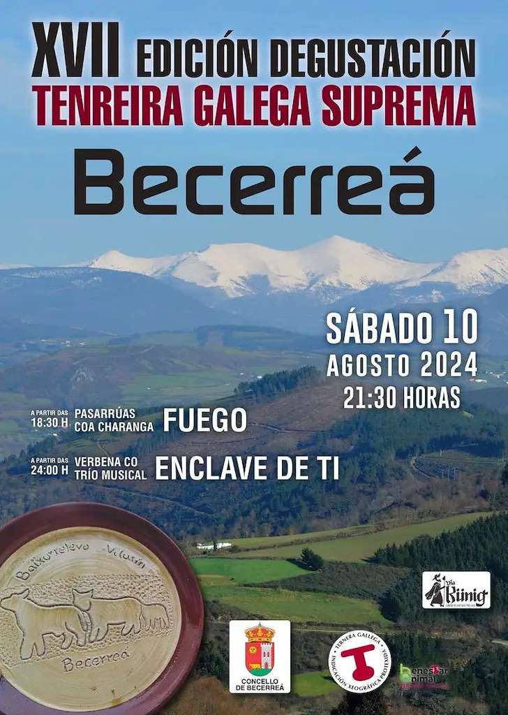 XVIII Degustación de Tenreira Galega Suprema (2025) en Becerreá