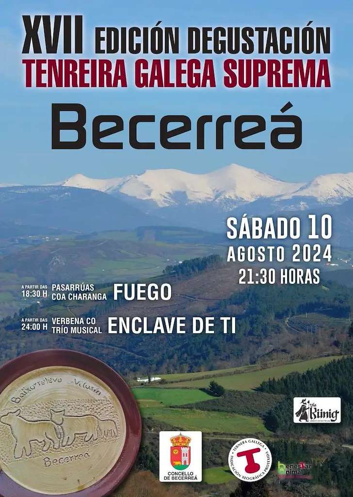 XVI Degustación de Tenreira Galega Suprema en Becerreá