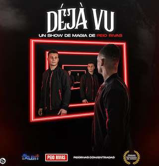 Fechas, información, programa, cartel, imágenes, mapa y ubicación de Deja Vu - Un Show de Magia de Peio Rivas (2026)  en  Ourense