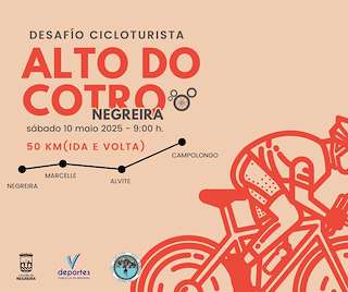 Fechas, información, programa, cartel, imágenes, mapa y ubicación de Desafío Cicloturista Alto do Cotro  en  Negreira