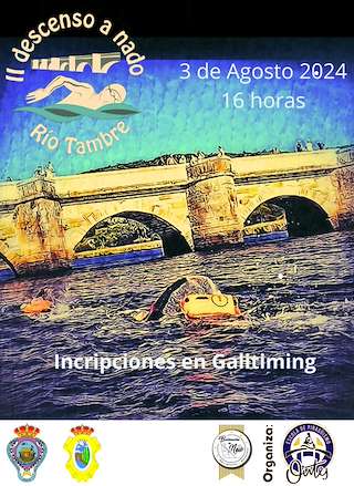 Fechas, información, programa, cartel, imágenes, mapa y ubicación de III Descenso a Nado Río Tambre  en  Noia