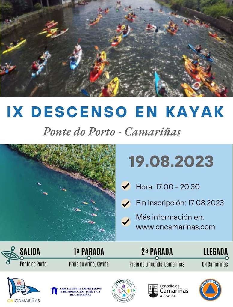 IX Descenso en Kayak en Camariñas