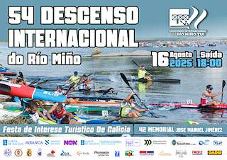 Fechas, información, programa, cartel, imágenes, mapa y ubicación de LIV Descenso Internacional do Rio Miño