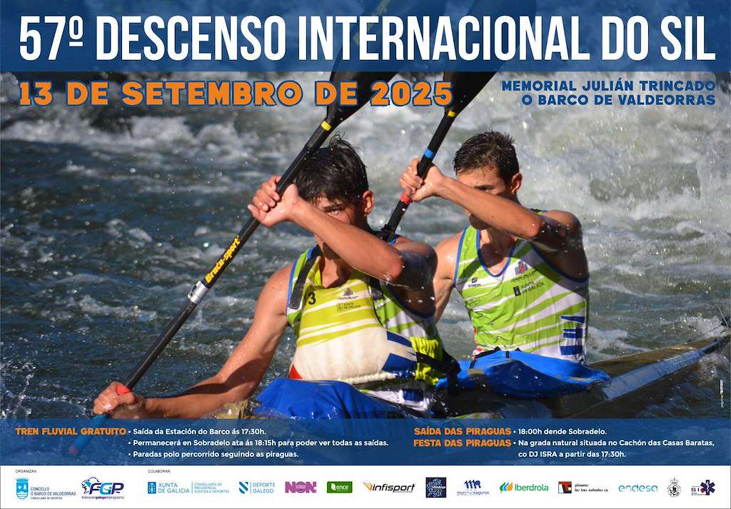 LVII Descenso Internacional do Sil (2025) en O Barco de Valdeorras