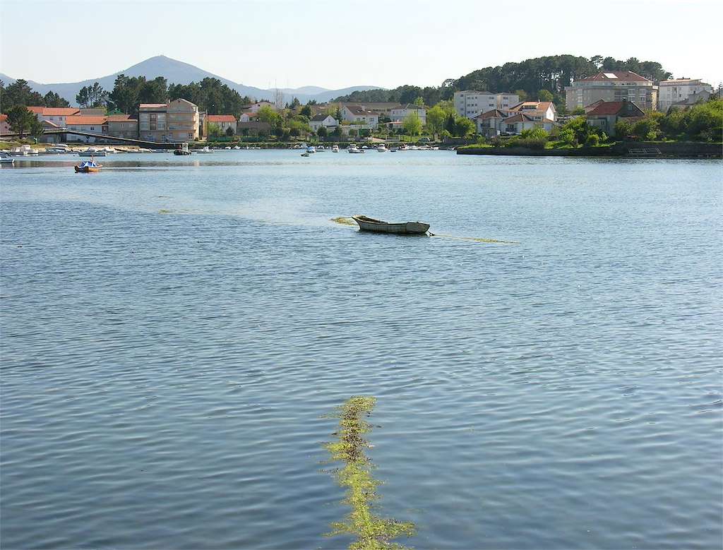 Desembocadura Río Maior en Muros